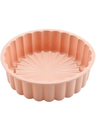BLACKSTONE Silicone Charlotte Cake Pan, Nonstick Round Cake Mould 20x6 cm