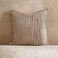 Home Horizon Stripe Cushion 50x50cm - Ochre
