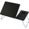 Home Pro Foldable Laptop Table With Bed Tray Black