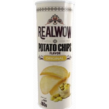 Realwow Potato Chips Original Flavour 160g