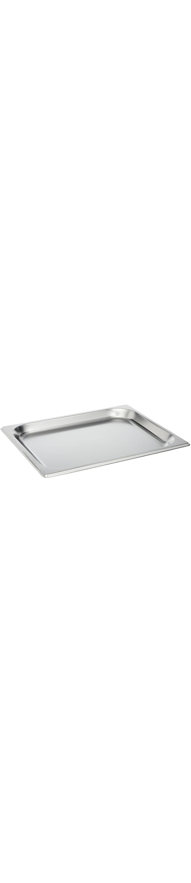 Vague Stainless Steel Gastronorm Food Storage Pan, Silver 20 cm x 32.7 26.5 Size, GN-012