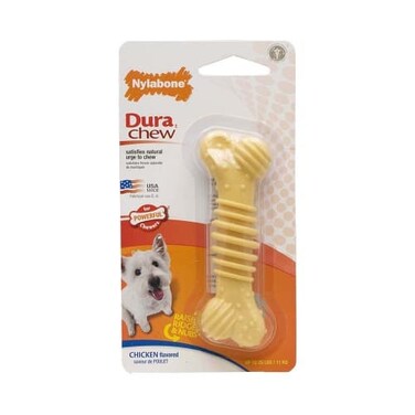 Nylabone Power Chew Textured Bone, Flavor Medley Wolf Nylon Chews