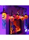ORCHID M&reg;Halloween Decoration Led Lights Flashing Lights Starry Ghost Festival Dress Up Wizard Pumpkin Lantern