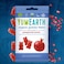 Yum Earth Organic Pomegranate Pucker Gummy Bears Candy, 50g