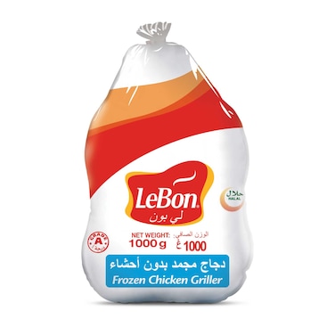 Lebon Frozen Whole Chicken 1kg