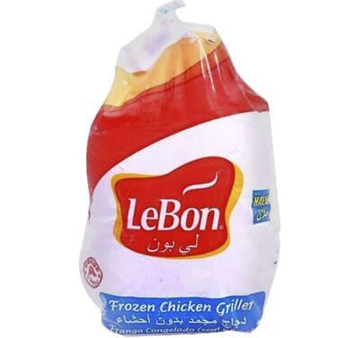 Lebon Frozen Whole Chicken 900g