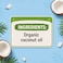 Earth Goods Organic Extra Virgin Raw Coconut Oil, 500ml