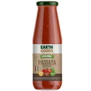 ايرث غودز  صلصة باساتا باسيليكو العضوية، 350 غرام