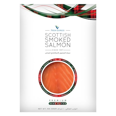 Fresh Express Scottish Smoked Salmon, 100g