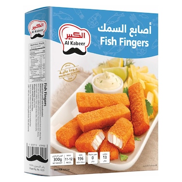Al Kabeer Fish Fingers, 300g