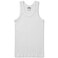 Men Cotton Ribbed Vest, White, HM-MMV3-W, M, Pack of 3