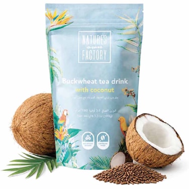 Nature's Own Factory Buckwheat Tea Drink with Coconut, 100g