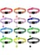 Heyu-Lotus 12 Pcs Reflective Cat Collars Adjustable Kitten Collar with Bells Quick Release Safety Collar 19-32cm, Assorted Colours