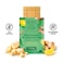 Nature's Own Factory White Chocolate with Ginger and Lemon Buckwheat Bar, 20g