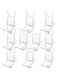 10 Packs Clear Acrylic Clear Book Display Holder, Adjustable Angle Book Display Stand Easel for Wallet Purses Handbag Bag Jewelry Pictures Platter Tableware and Stationary, Handhelds &amp; N64 Controllers