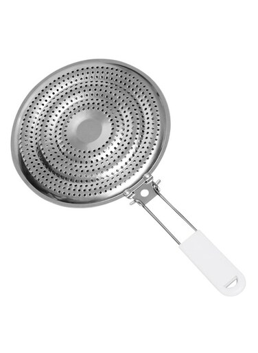 Heat Diffuser Reducer Flame Guard Simmer Plate Stainless Steel Heat Diffuser for Gas and Electric Stove Simmer Plate Flame Guard for Gas Top Cooking(silver)