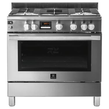Electrolux UltimateTaste 700 Gas Cooker EKG9241Z7X, 90 cm, Stainless Steel, 5 Burners