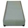Twincomf Upholstered Divan Bed Base with Fabric Finish, TCB09, 90 x 190cm, Grey