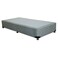 Twincomf Upholstered Divan Bed Base with Fabric Finish, TCB09, 90 x 200cm, Grey