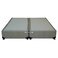 Twincomf Upholstered Divan Bed Base with Two-Piece Design and Fabric Finish, TCB180, 180 x 190cm, Grey