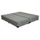 Twincomf Upholstered Divan Bed Base with Two-Piece Design and Fabric Finish, TCB180, 180 x 190cm, Grey