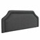Twincomf Upholstered Bed Headboard with Padded Fabric Finish, TCHB09, 90cm, Dark Grey