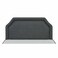 Twincomf Upholstered Bed Headboard with Padded Fabric Finish, TCHB09, 90cm, Dark Grey