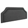 Twincomf Upholstered Bed Headboard with Padded Fabric Finish, TCHB100, 100cm, Dark Grey