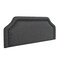Twincomf Upholstered Bed Headboard with Padded Fabric Finish, TCHB120, 120cm, Dark Grey