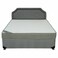 Twincomf Upholstered Bed Headboard with Padded Fabric Finish, TCHB160, 160cm, Dark Grey