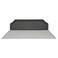 Twincomf Upholstered Bed Headboard with Padded Fabric Finish, TCHB180, 180cm, Dark Grey