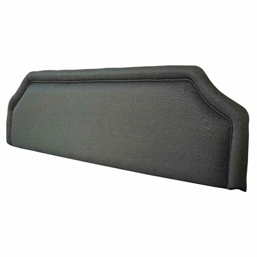 Twincomf Upholstered Bed Headboard with Padded Fabric Finish, TCHB180, 180cm, Dark Grey