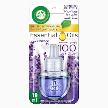 Air Wick Scented Oil Fragrance Diffuser Refill, Lavender Scent, 19ml