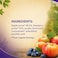 Carrefour Bio Apple and Blueberry Compote Without Added Sugar, 580g