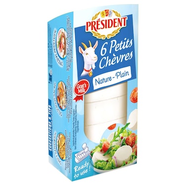 President Goat Cheese Sliced, 100g