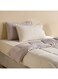 Box Luno Sleep Ease Hotel Collection 4-Piece Reversible Microfiber Twin BIAB Comforter Set - 160x220 cm