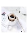 50-Piece Portable Hanging Coffee Filter Paper Bag White 90 x 75mm