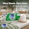 Fine Comfort XL Toilet Tissues Paper, 10 Rolls x 250 sheets x 2 Ply