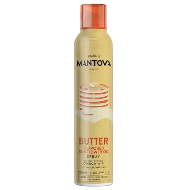 Mantova Natural Flavour Butter Spray 200ml