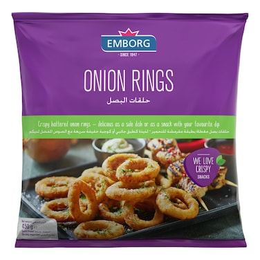 إيمبورغ حلقات البصل الخفيفة، 450 غرام