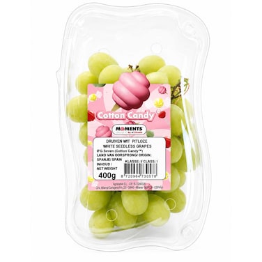 Grape Cotton Candy Import 400g