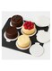 PACK White Round Cake Board &acirc;&euro;&ldquo; 9&Atilde;&mdash;9 cm   Dessert Display&Acirc;&nbsp;Base