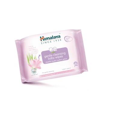 Himalaya Gentle Cleansing 20 Baby Wipes White 