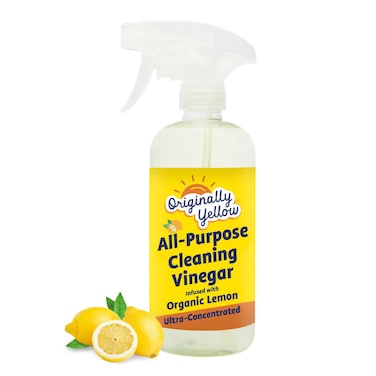 Originally Yellow All-Purpose Vinegar Cleaner Spray Organic Lemon 470ml