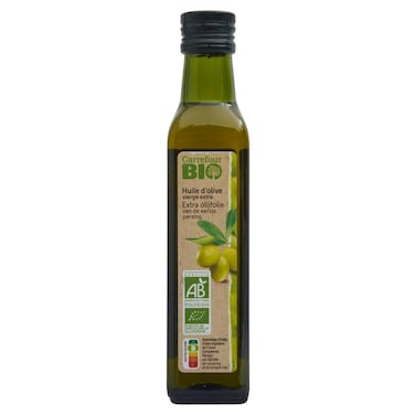 Carrefour Bio Organic Extra Virgin Olive Oil, 250ml