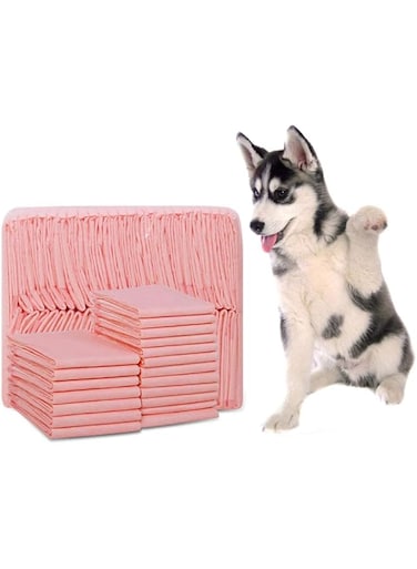 Disposable Thicken Pet Pee Pads, BEONE Increasing Thickness Super Absorbent Pet Dog Diaper pad, Absorbent Quick Drying Leak-Proof for Potty Training Pets (XL=60 * 90 cm= 20 pieces)