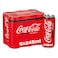 Coca-Cola Zero Calories Carbonated Soft Drink Can, 245ml Pack of 6