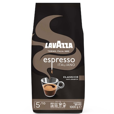 Lavazza Espresso Italiano Classico Intensity 5 Arabica Coffee, 1kg
