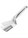 Steak Clamp, Multifunctional Stainless Steel Food Flipping Spatula Tongs Clip for Beefsteak Bread Hamburger BBQ Meats Pizza Pies Bread Fish Turner Kitchen Shovel