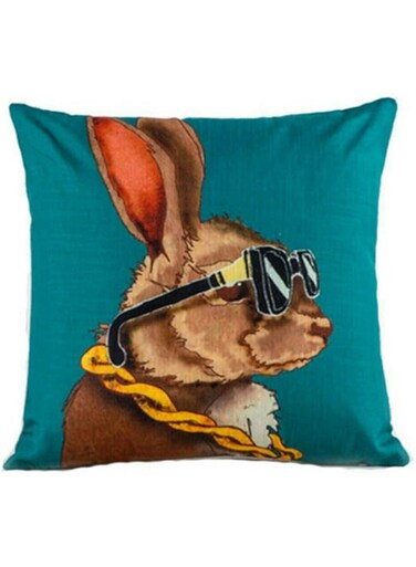 Kool Rabbit Decorative Pillow Cushion Cover - 45 x 45 cm